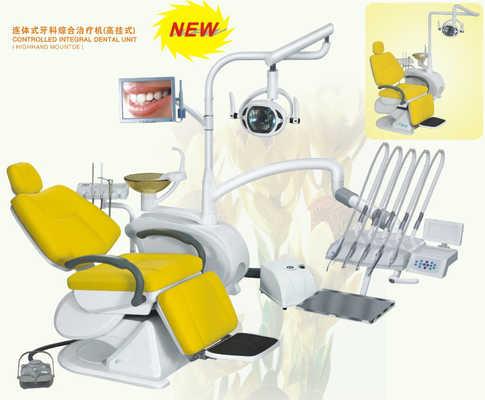 CE chowany Pacjent stomatologiczny Krzesło Jednostka elektryczna Highhand Mounted