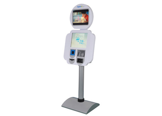 Robot Shape Multimedia Kioski, skaner kodów kreskowych i telefon S802