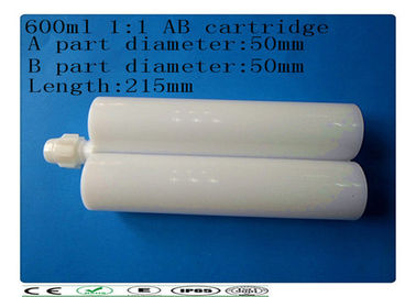Dozowania 600ml Podwójna kaseta, Plastic AB Klej Cartridge