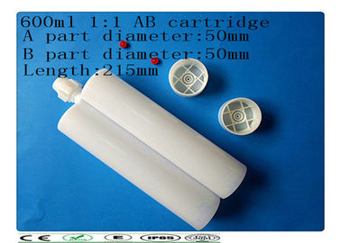 Dozowania 600ml Podwójna kaseta, Plastic AB Klej Cartridge