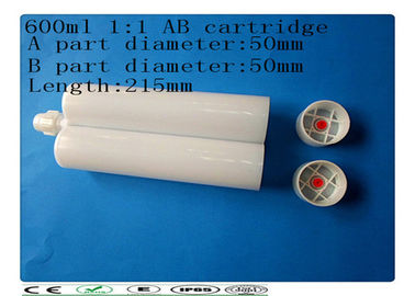 Dozowania 600ml Podwójna kaseta, Plastic AB Klej Cartridge