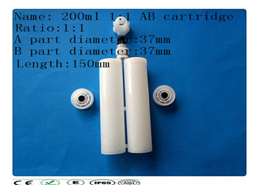 Podwójna kaseta AB kleju baryłkę, opakowania kleju cartridge 200ml
