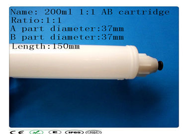 Podwójna kaseta AB kleju baryłkę, opakowania kleju cartridge 200ml