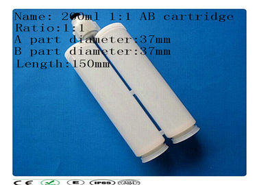 Podwójna kaseta AB kleju baryłkę, opakowania kleju cartridge 200ml