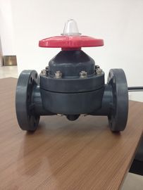 PPH Membrana zaworu kołnierz przyłączeniowy Koło Uchwyt 1/2 &quot;(D20mm) ~ 10&quot; (D280mm) ANSI / DIN / JIS
