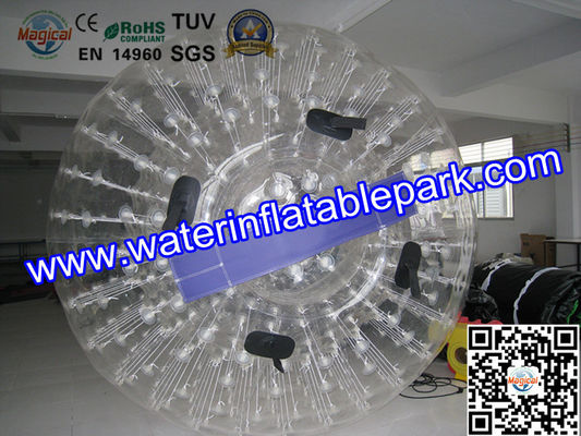 Funny komercyjna Ciekawe Nadmuchiwane Niebieski grunty Zorb Ball 3m x 2m