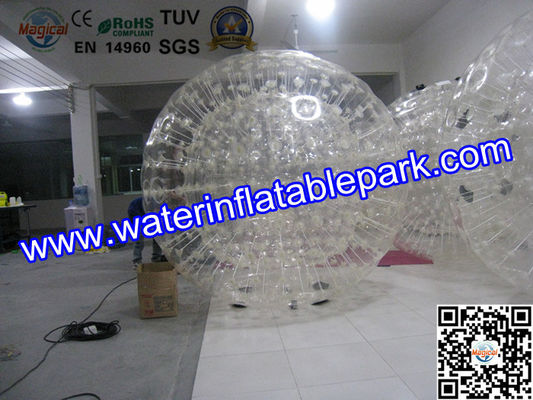 Funny komercyjna Ciekawe Nadmuchiwane Niebieski grunty Zorb Ball 3m x 2m