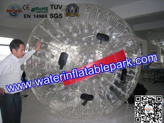 Funny komercyjna Ciekawe Nadmuchiwane Niebieski grunty Zorb Ball 3m x 2m
