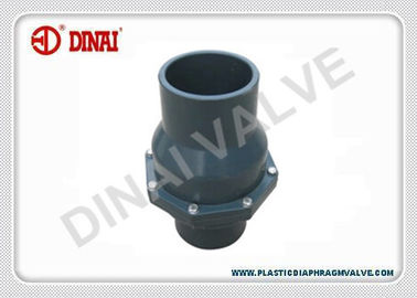PCW / PVC plastikowe Zawory Sprawdź Swing Connection Type GNIAZDO, DIN ANSI JIS Standardowy